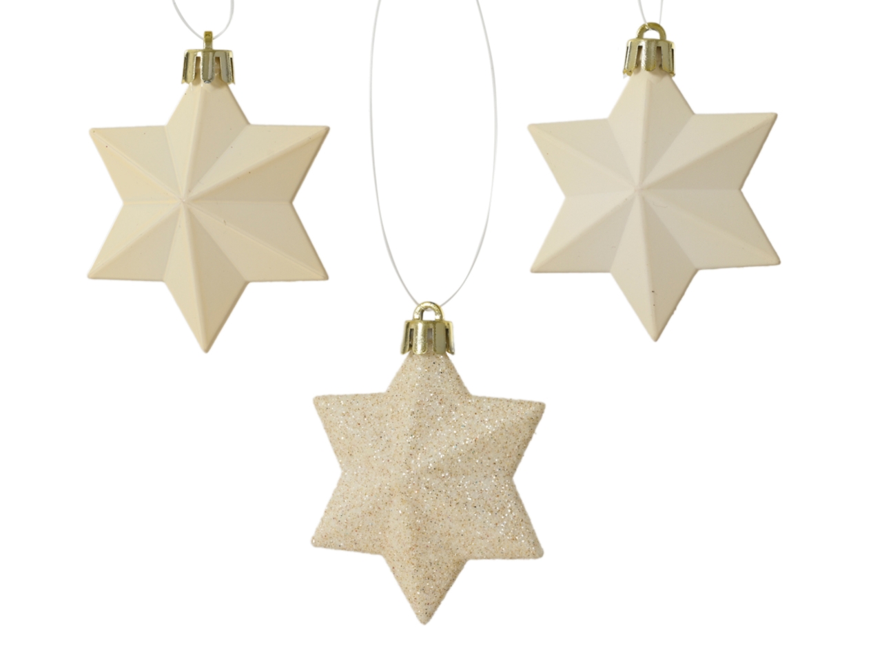APPENDINO STELLA 12PZ BIANCO LANA 028557