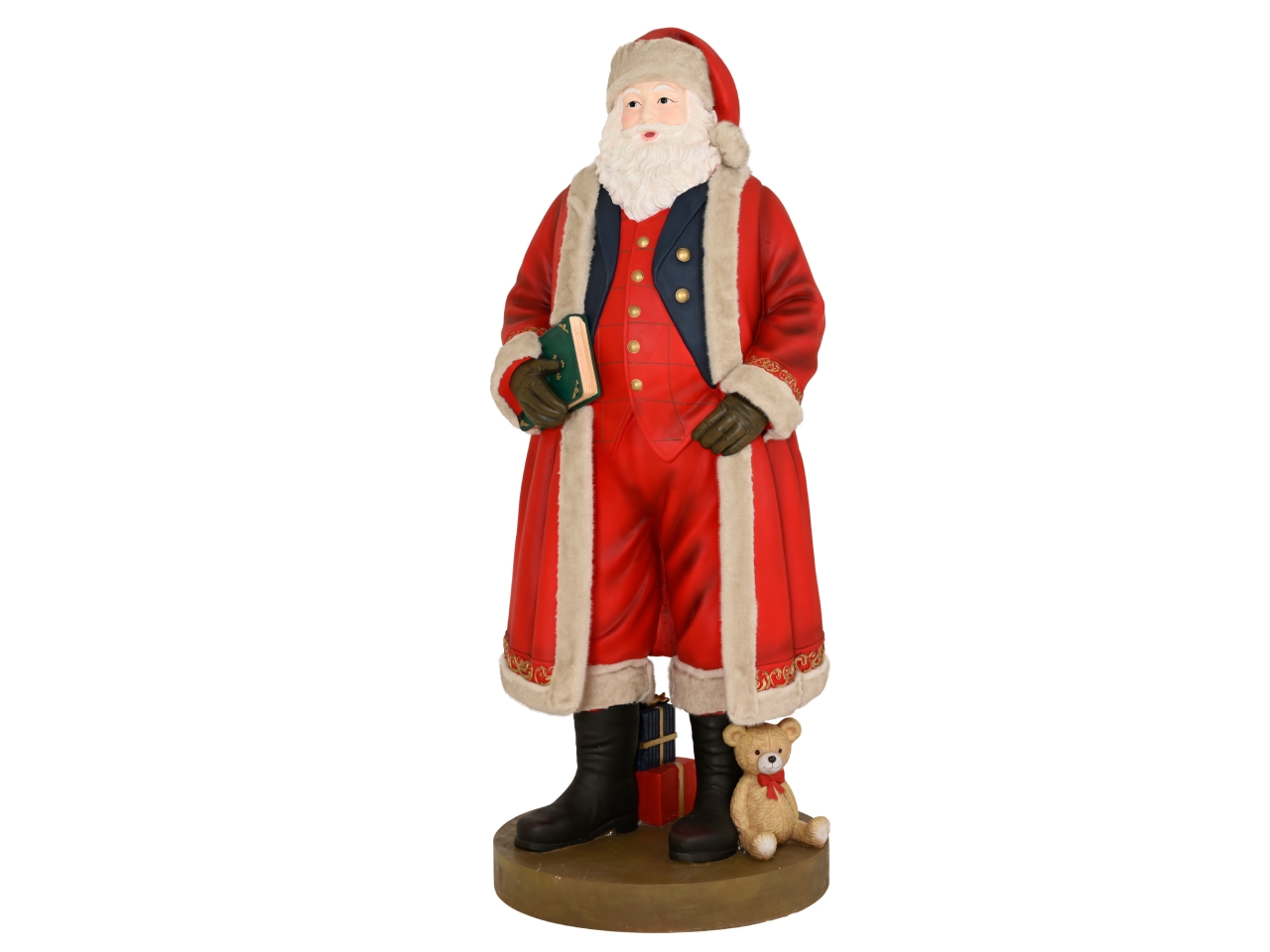 BABBO NATALE 163CM IN MAGNESIO ROSSO 371833