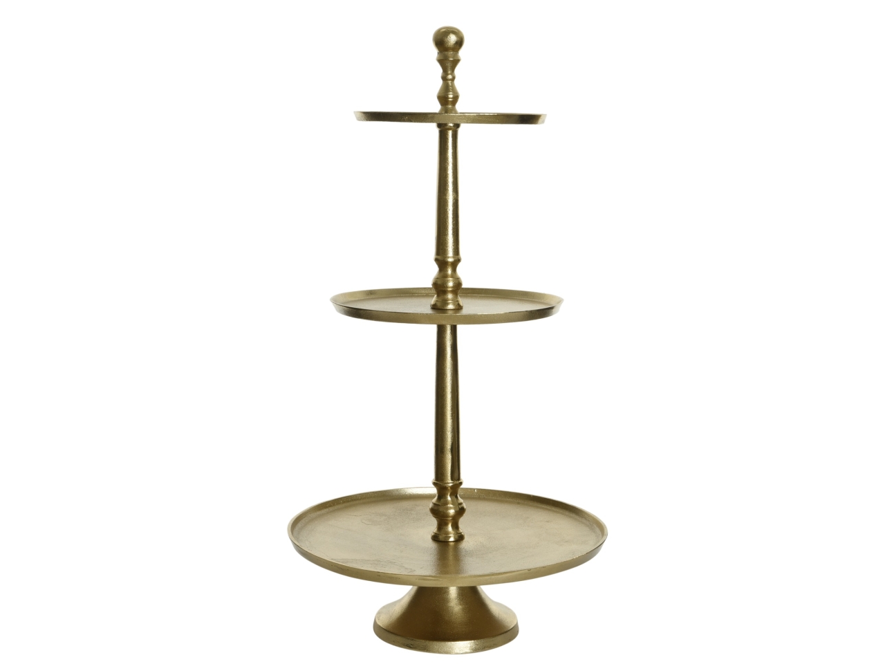 ALZATA ESPOSITIVA METALLO 43XH.81CM ORO 391256