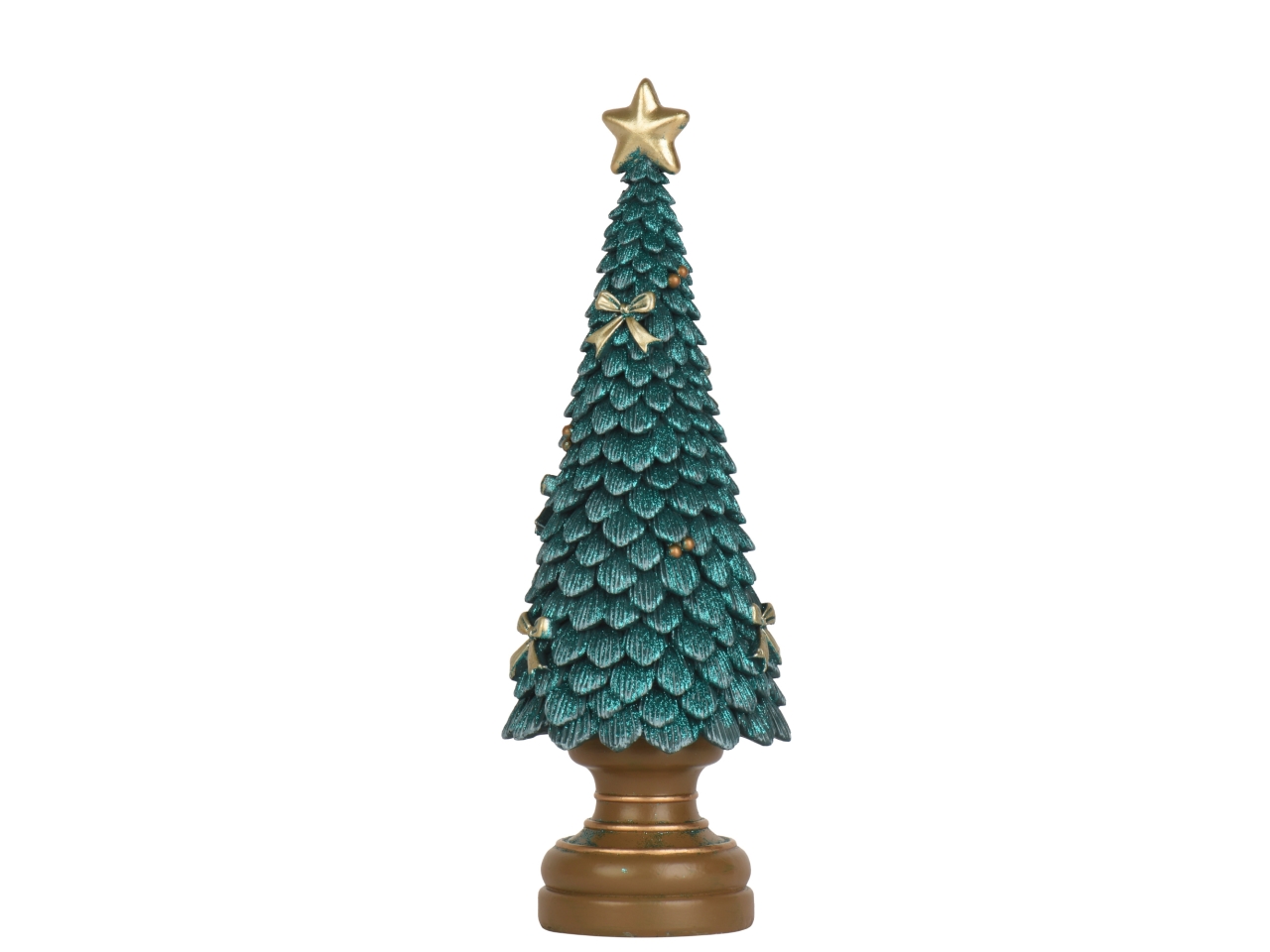 ALBERO 36CM POLIRESINA VERDE SMERAL.GLITTER703114 ALBERO 36CM POLIRESINA VERDE SMERAL.GLITTER703114