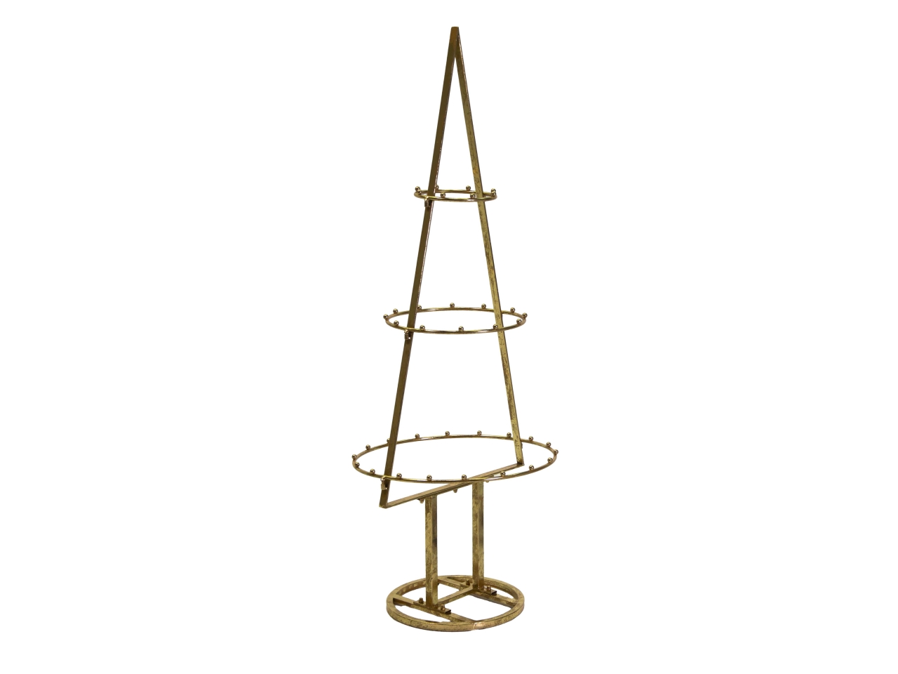 ALBERO ESPOSITORE METALLO 47XH.131CM ORO7638700000