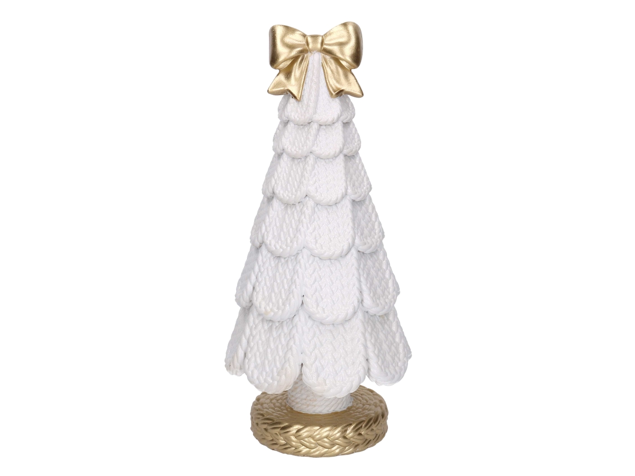 ALBERO 25,2CM RESINA EFF.RATTAN BIANCO 7642170000
