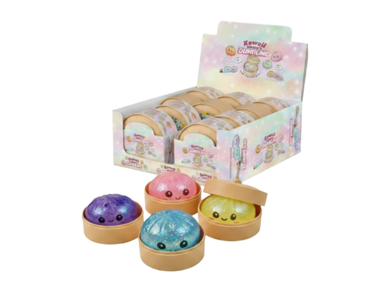 SQUISHY RAVIOLI GLITTER 5CM DP004