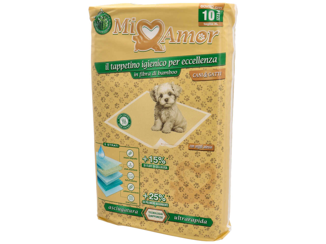 MIOAMOR TAPPETINI IG. 60X90 SET 10PZ BAMBOO 00073