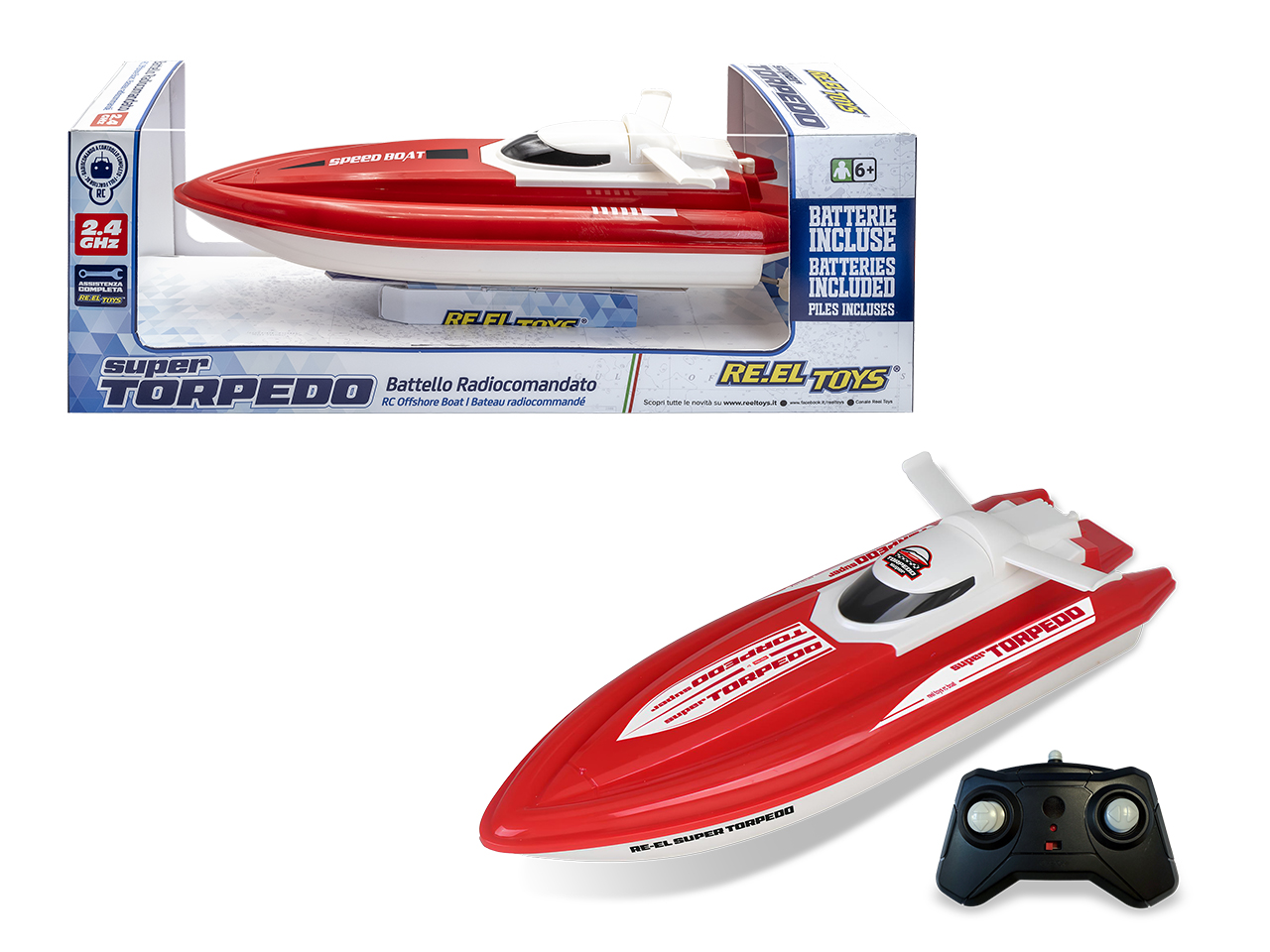 BATTELLO SUPER TORPEDO RC 2.41489 BATTELLO SUPER TORPEDO RC 2.41489