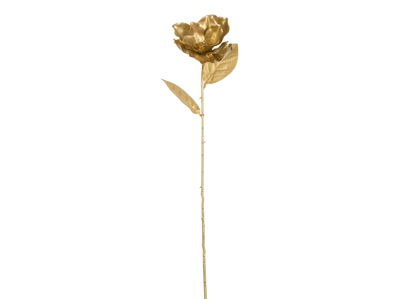 RAMO MAGNOLIA 64CM METALLIZZATA ORO N38640_02
