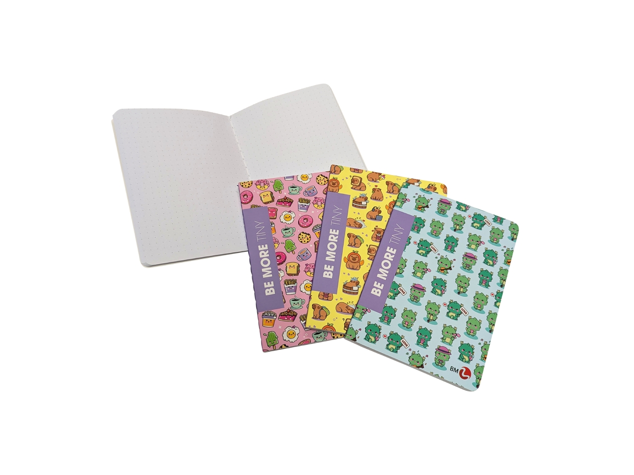 MINI QUADERNO TINY 80PAG.RIG. PUNTI SET3PZ 0123842 MINI QUADERNO TINY 80PAG.RIG. PUNTI SET3PZ 0123842