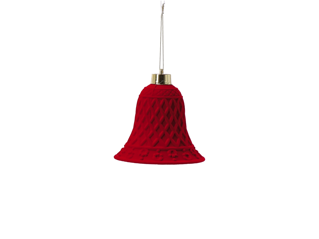 APPENDINO CAMPANA 13CM ROSSA 124561