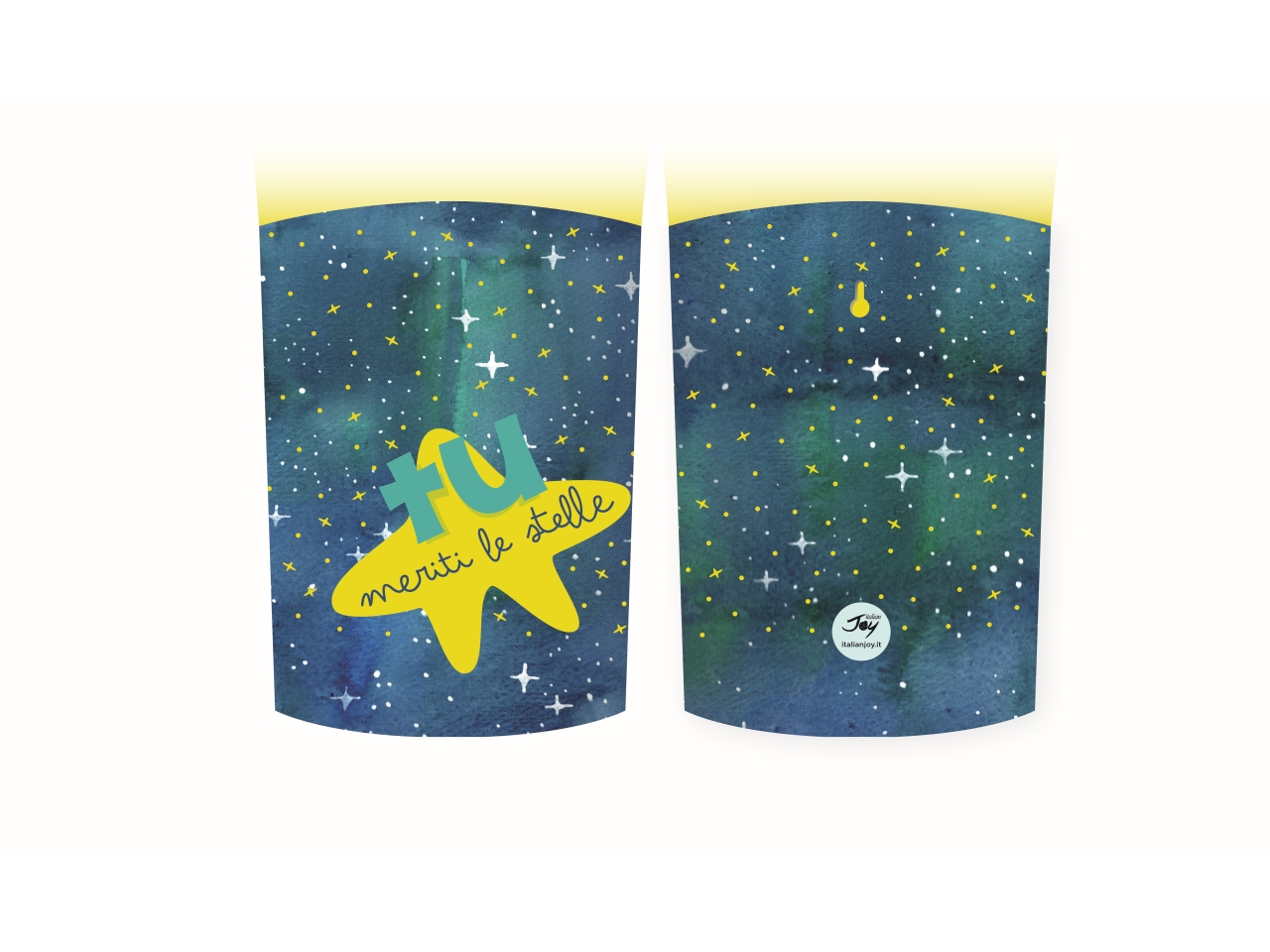LAMPADA TU MERITI LE STELLE LUCE GIALLA PL-74