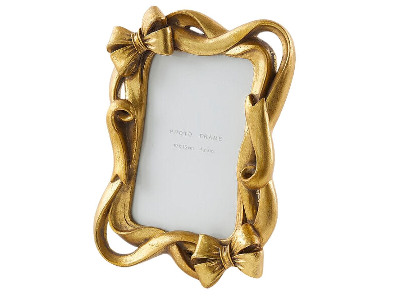 CORNICE RESINA C/FIOCCO 15,5XH.20CM ORO7600372A012