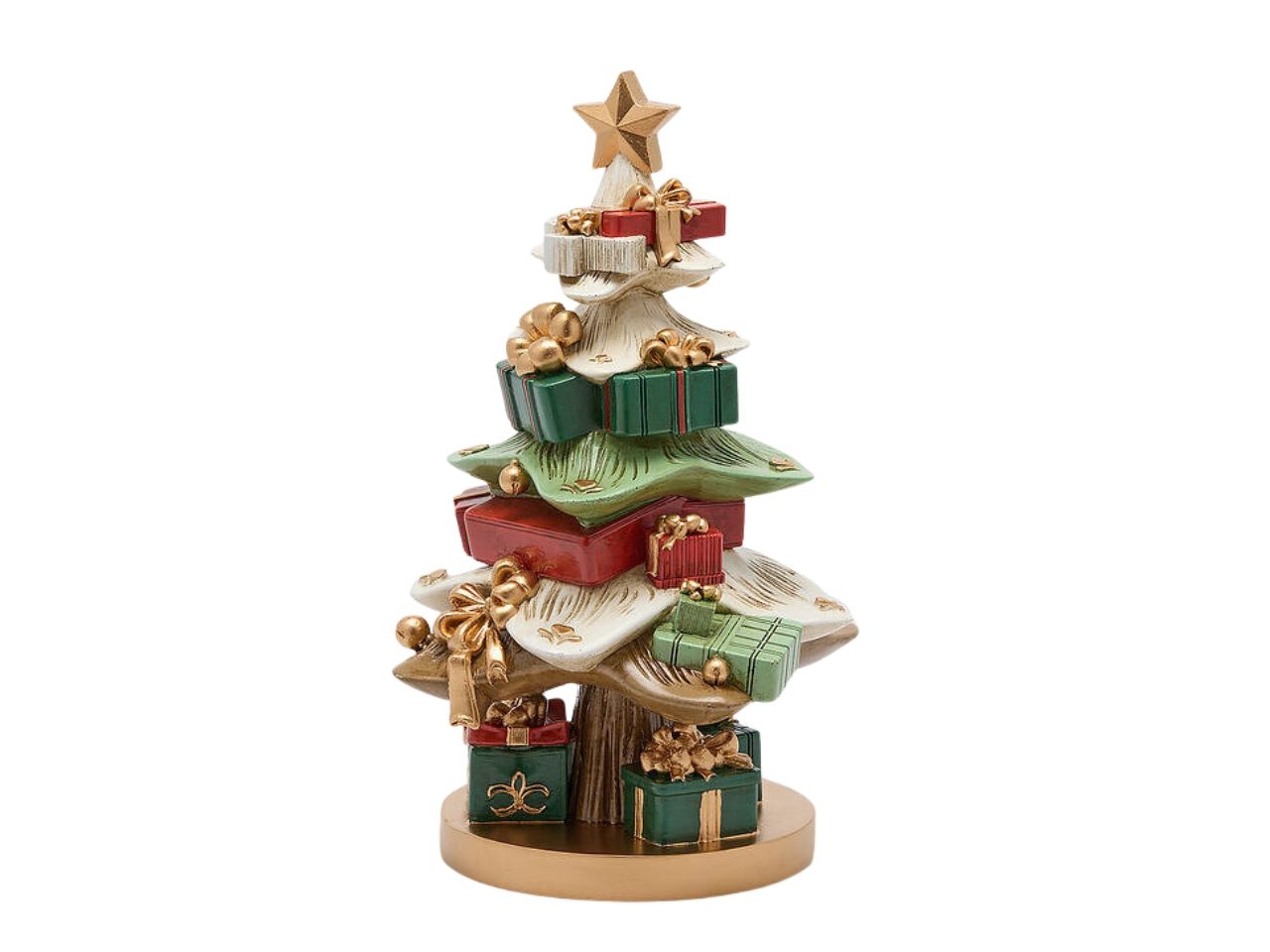 ALBERO RESINA 20XH.35CM C/PACCHI REGALO8102134A774