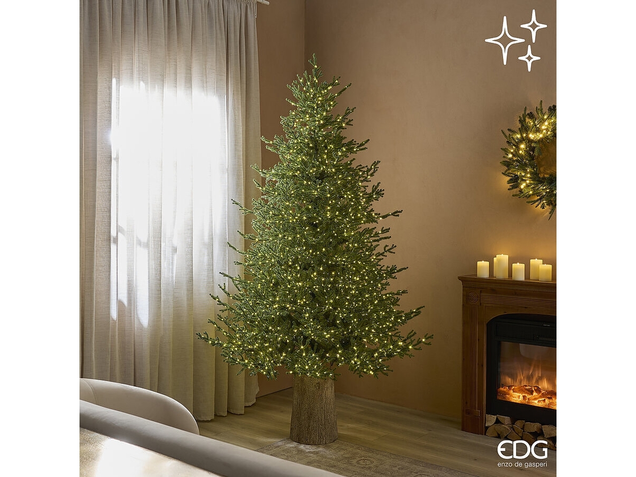 ALBERO PINO LUCCIOLE210CM 3100LED D.1456900140A700 ALBERO PINO LUCCIOLE210CM 3100LED D.1456900140A700