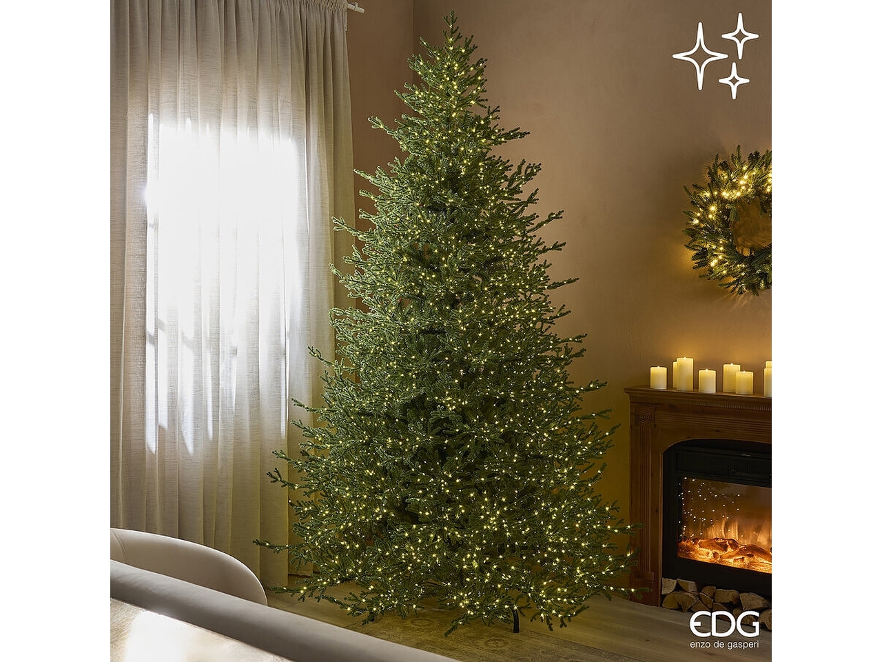 ALBERO PINO LUCCIOLE270CM 5000LED D.1826900142A700 ALBERO PINO LUCCIOLE270CM 5000LED D.1826900142A700