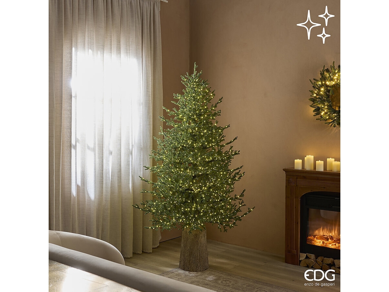 ALBERO PINO LUCCIOLE180CM 2300LED D.1156900139A700 ALBERO PINO LUCCIOLE180CM 2300LED D.1156900139A700