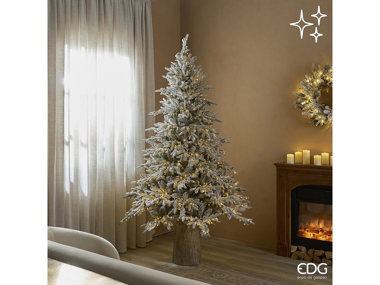 ALBERO CORTINA INNEV. 210CM 2500MINILED6900145A170