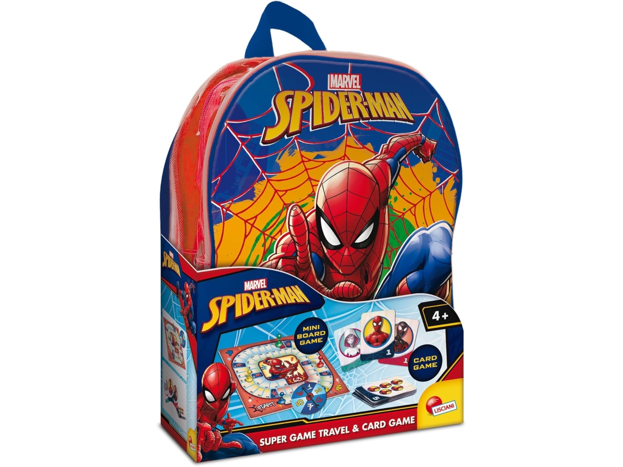 SPIDER-MAN SUPER GAME ZAINO TRAVEL CARD GAME110520 SPIDER-MAN SUPER GAME ZAINO TRAVEL CARD GAME110520