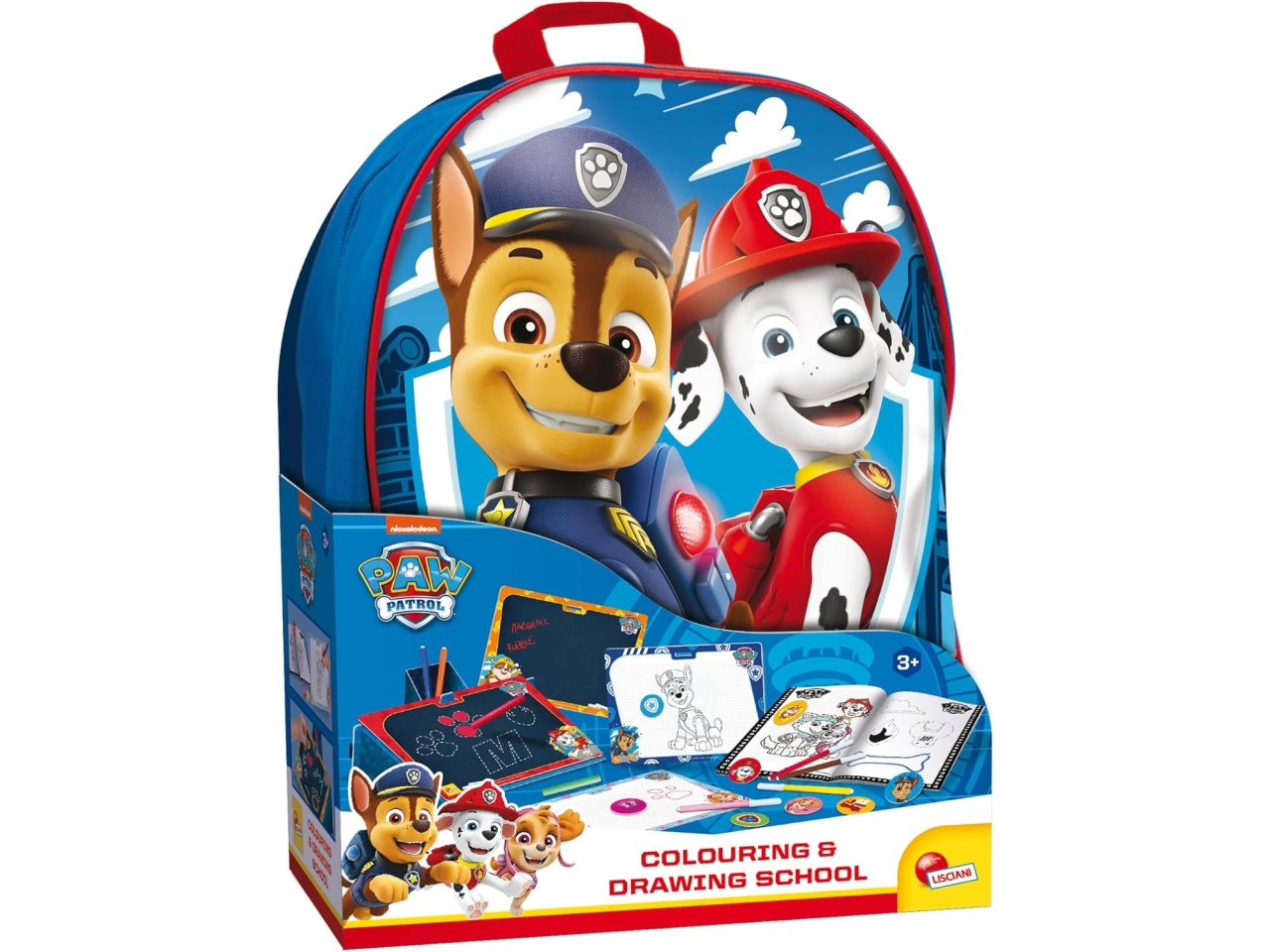 PAW PATROL ZAINO COLOURING DRAWING SCHOOL103324 PAW PATROL ZAINO COLOURING DRAWING SCHOOL103324
