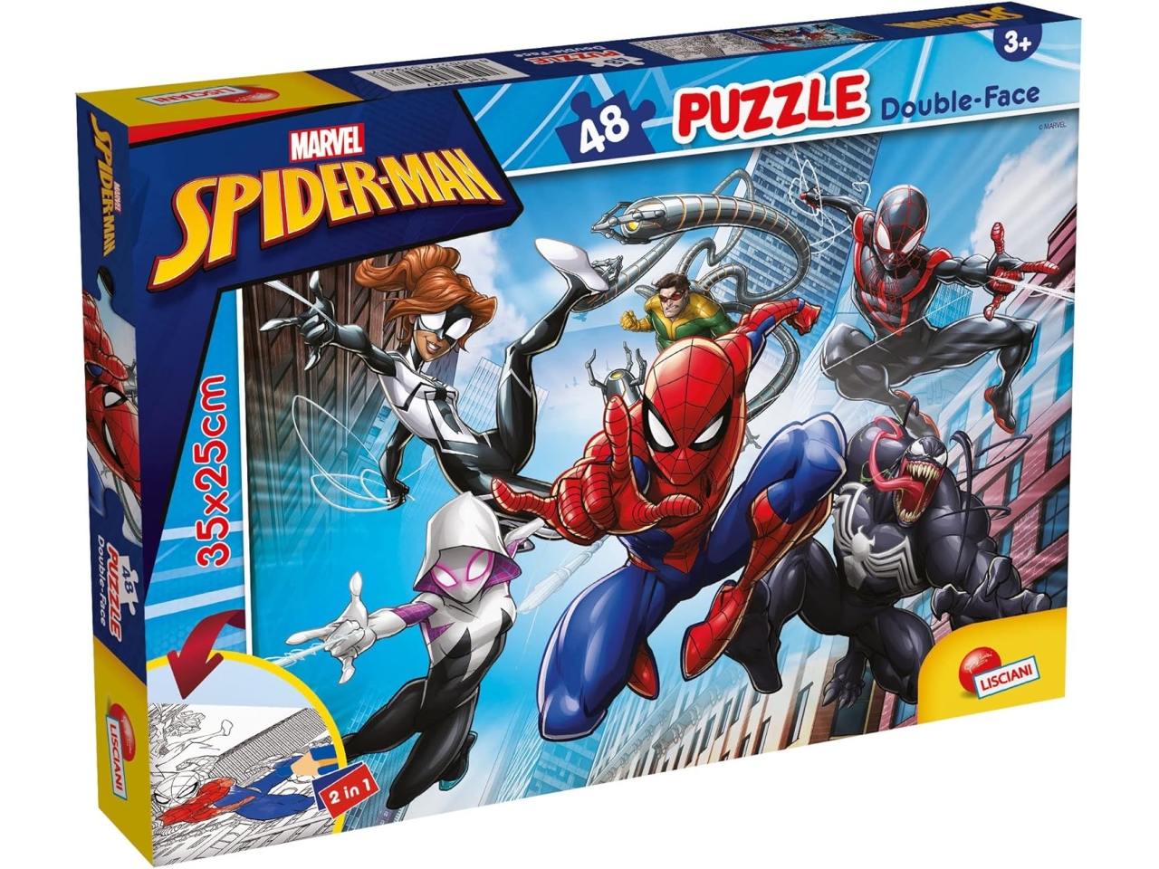 PUZZLE 48 SPIDERMAN DF M-PLUS 99627 PUZZLE 48 SPIDERMAN DF M-PLUS 99627