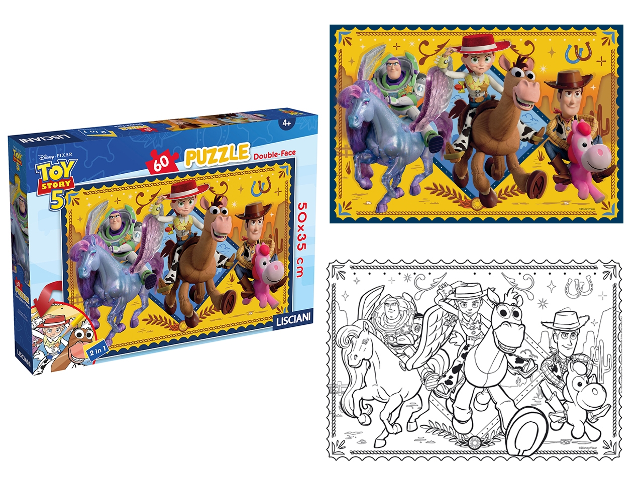 DISNEY PUZZLE DF PLUS 60 TOY STORY 5 116805