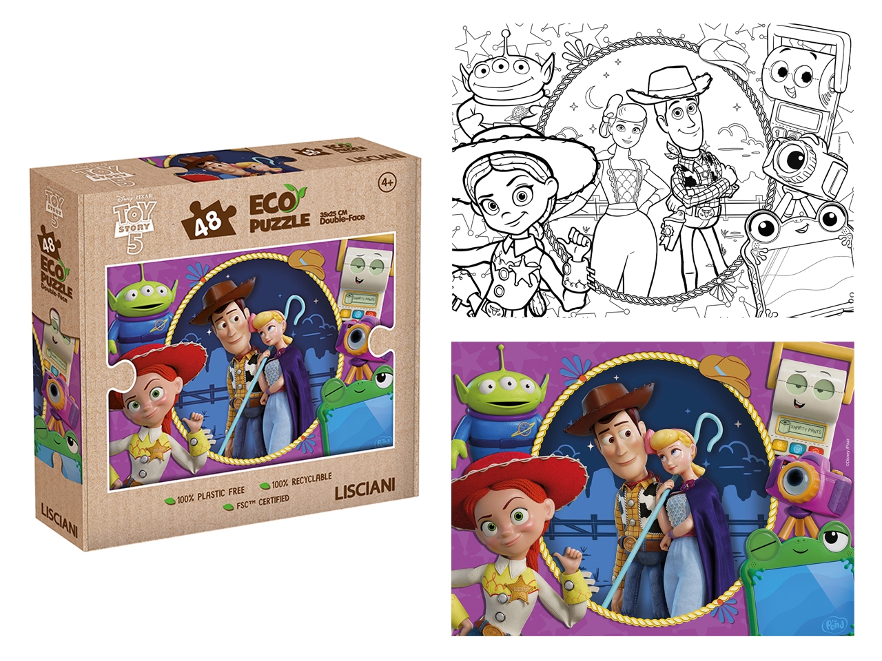 PUZZLETOY STORY 5 DISNEY ECO-DF MINI 48 117611 PUZZLETOY STORY 5 DISNEY ECO-DF MINI 48 117611
