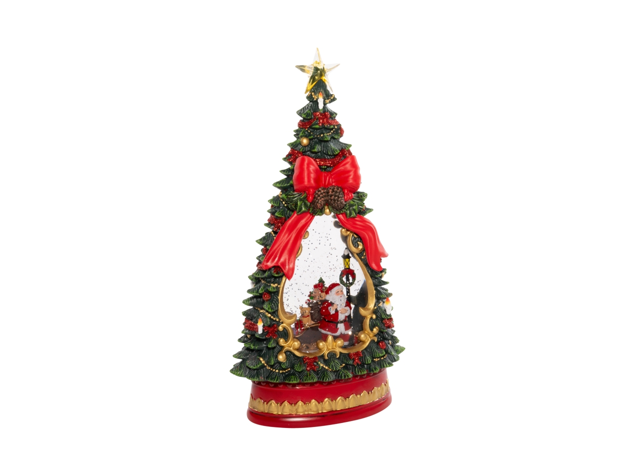 ALBERO PAESAGGIO NATALE 34CM MUS/MOV 145079