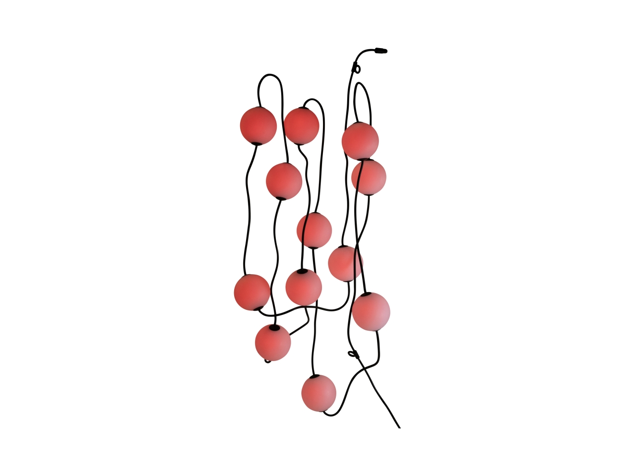GHIRLANDA 776CM C/12 PALLE 10CM LED M.COLOR146536 GHIRLANDA 776CM C/12 PALLE 10CM LED M.COLOR146536