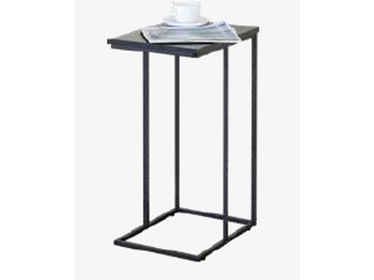 TAVOLINO DA DIVANO DARK MARBLE 40X30X67CM 100210