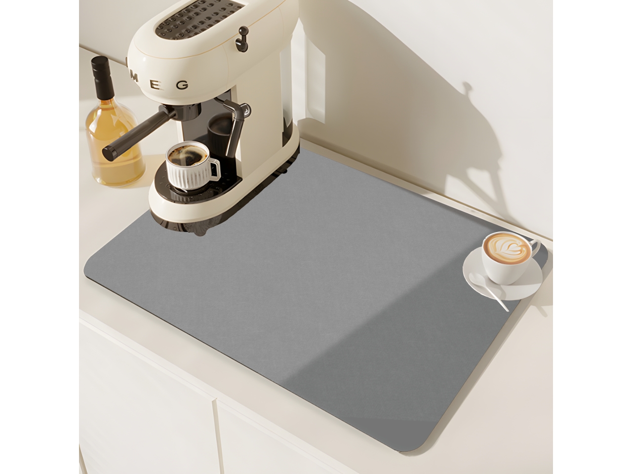 TAPPETINO ASSORBENTE GRIGIO 38X58CM 100339