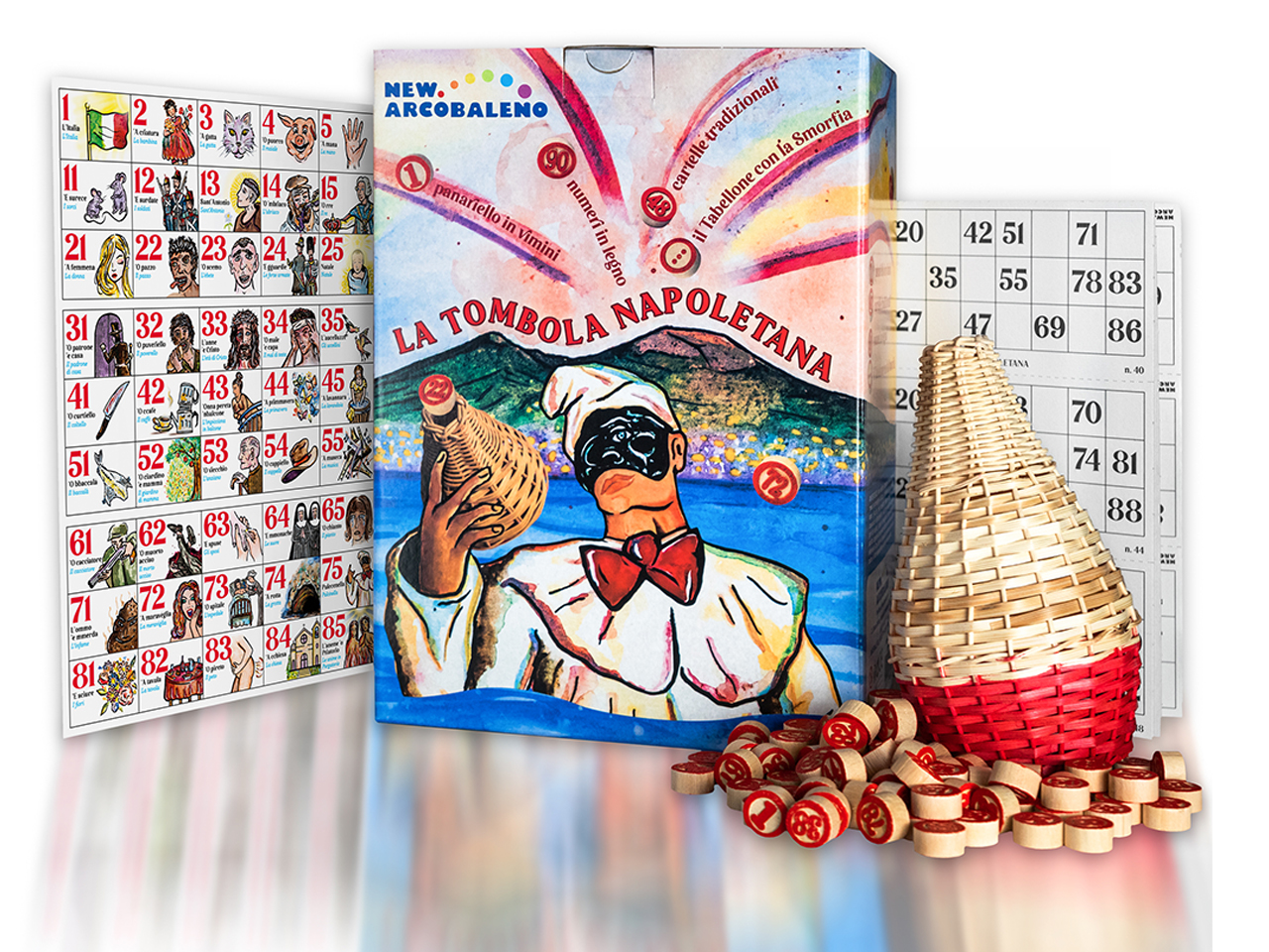 TOMBOLA NAPOLETANA COMPLETA 65675 TOMBOLA NAPOLETANA COMPLETA 65675