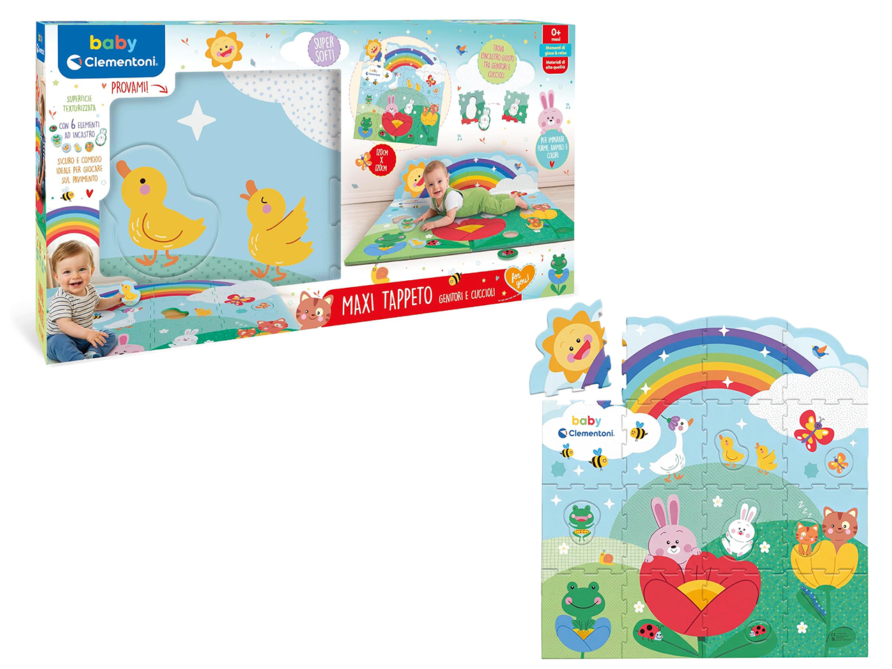 ANIMAL FAMILIES EVA MAT 4X4 17628
