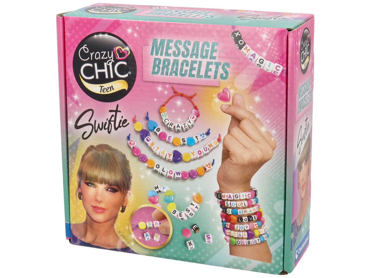 CRAZY CHIC SWIFTIE MESSAGE BRACELETS 18415 CRAZY CHIC SWIFTIE MESSAGE BRACELETS 18415