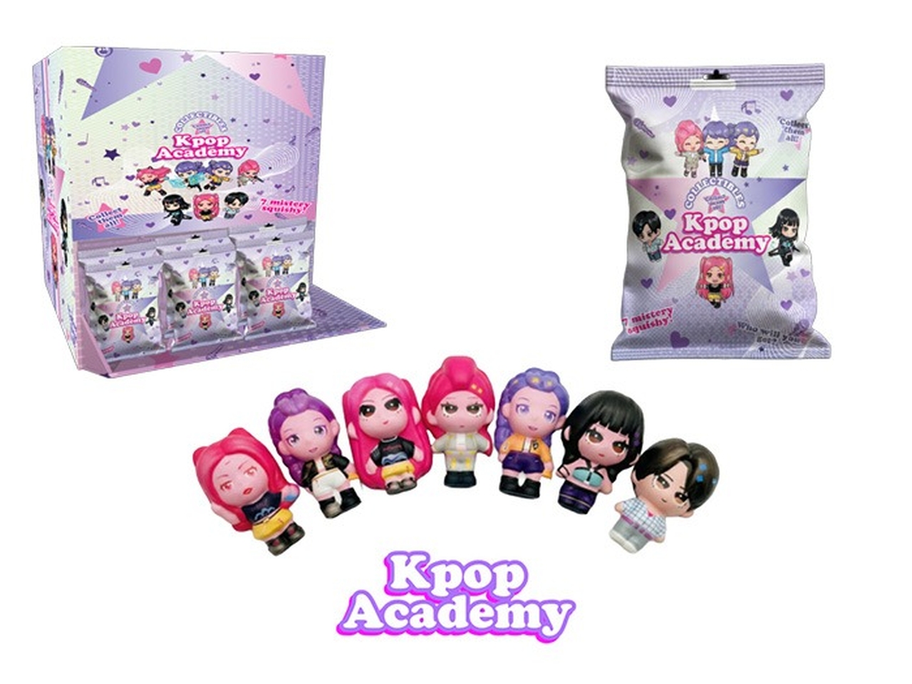KPOP ACADEMY SQUISHY 9CM KPOP011