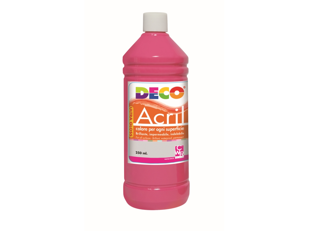 ACRILICO DECO 250ML ROSA 11700/07