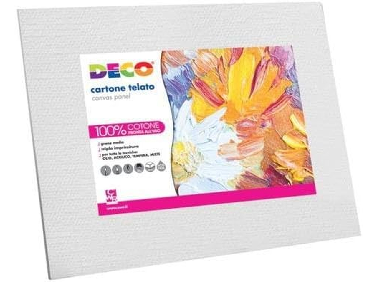 CARTONE TELATO DECO STUDIO 40X50CM 384/4050