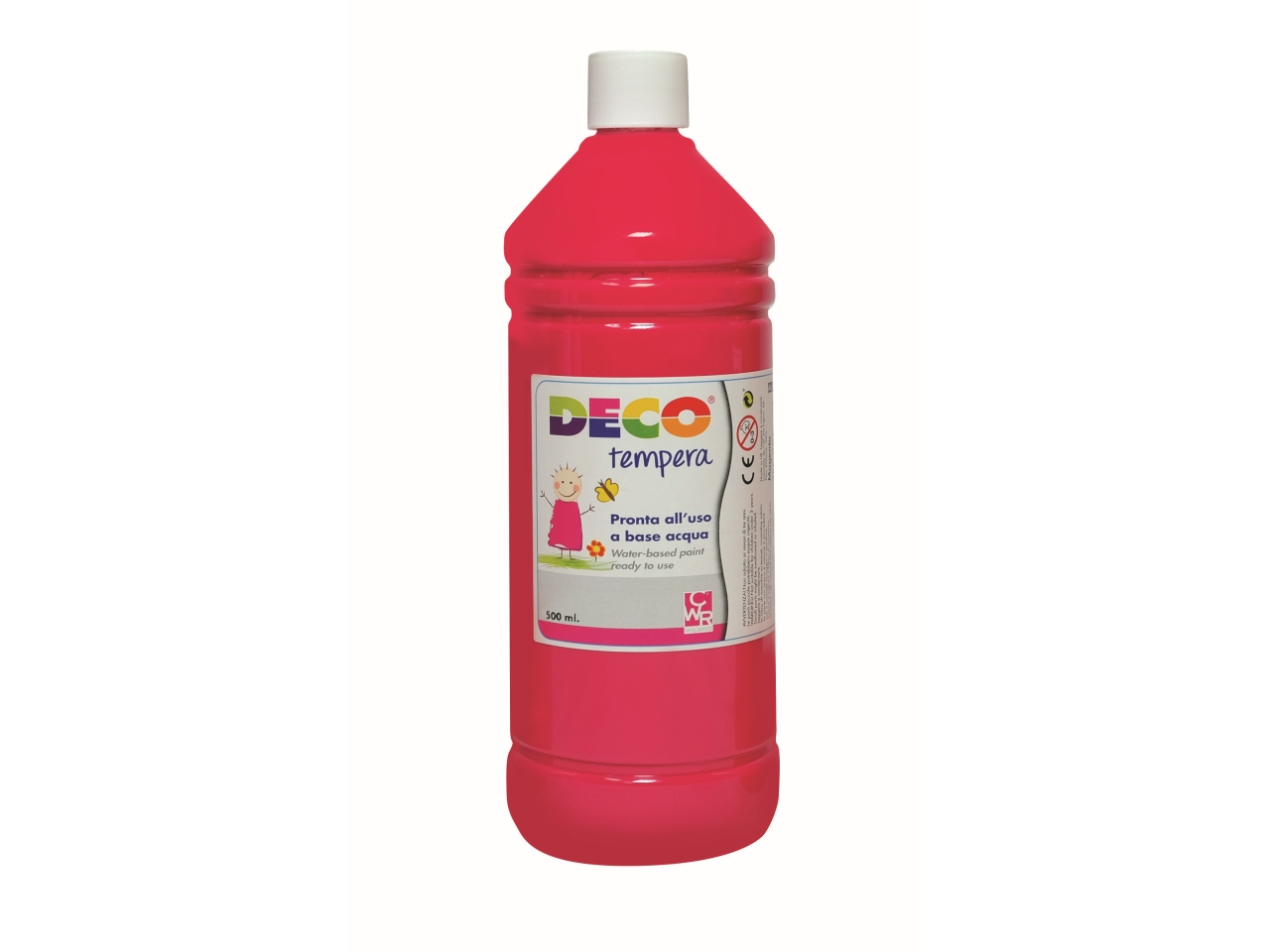 TEMPERA FLACONE 500ML MAGENTA PF550/25