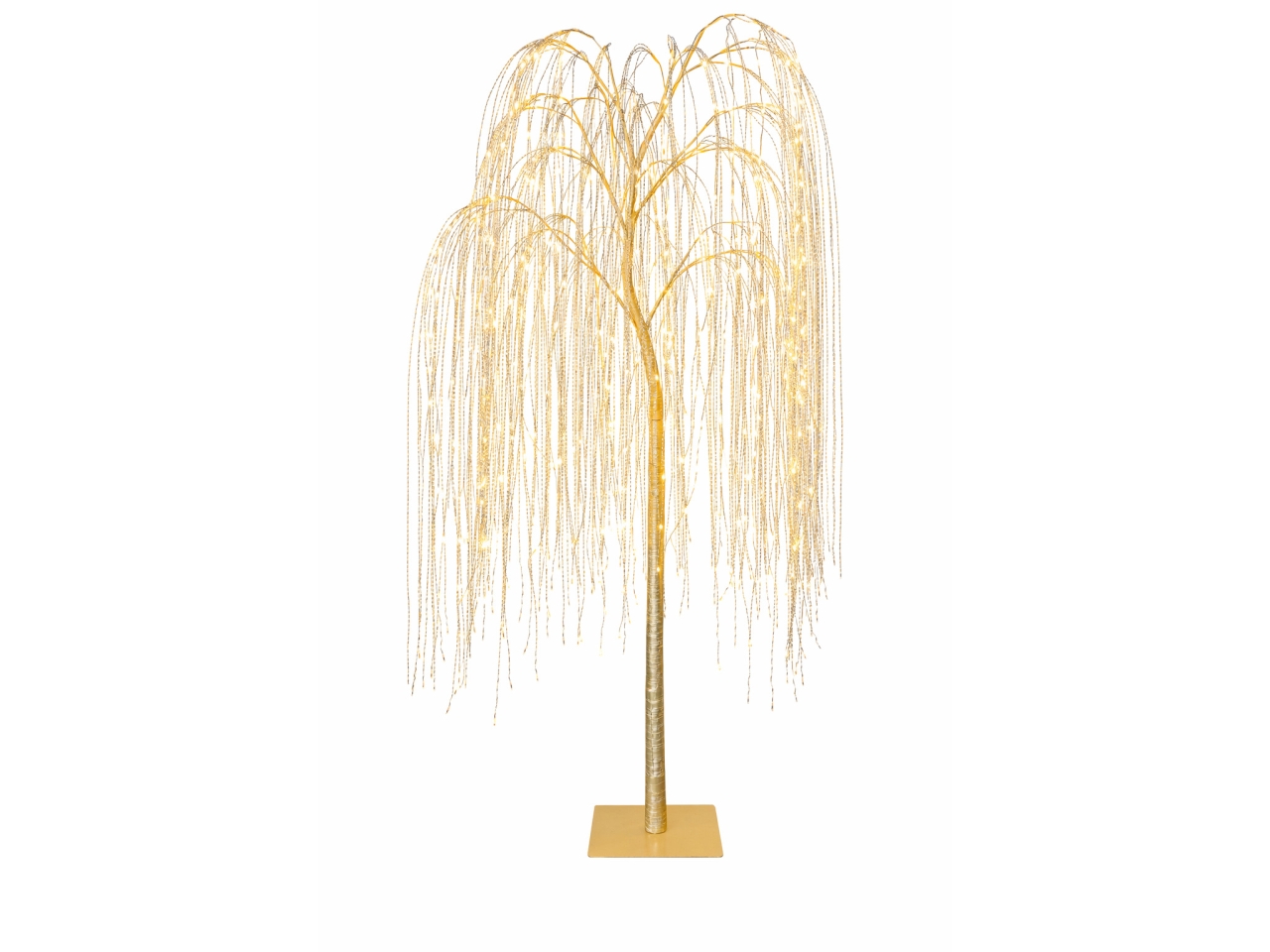 ALBERO SALICE 180CM CHAMPAGNE C/360 LED 10320033 ALBERO SALICE 180CM CHAMPAGNE C/360 LED 10320033
