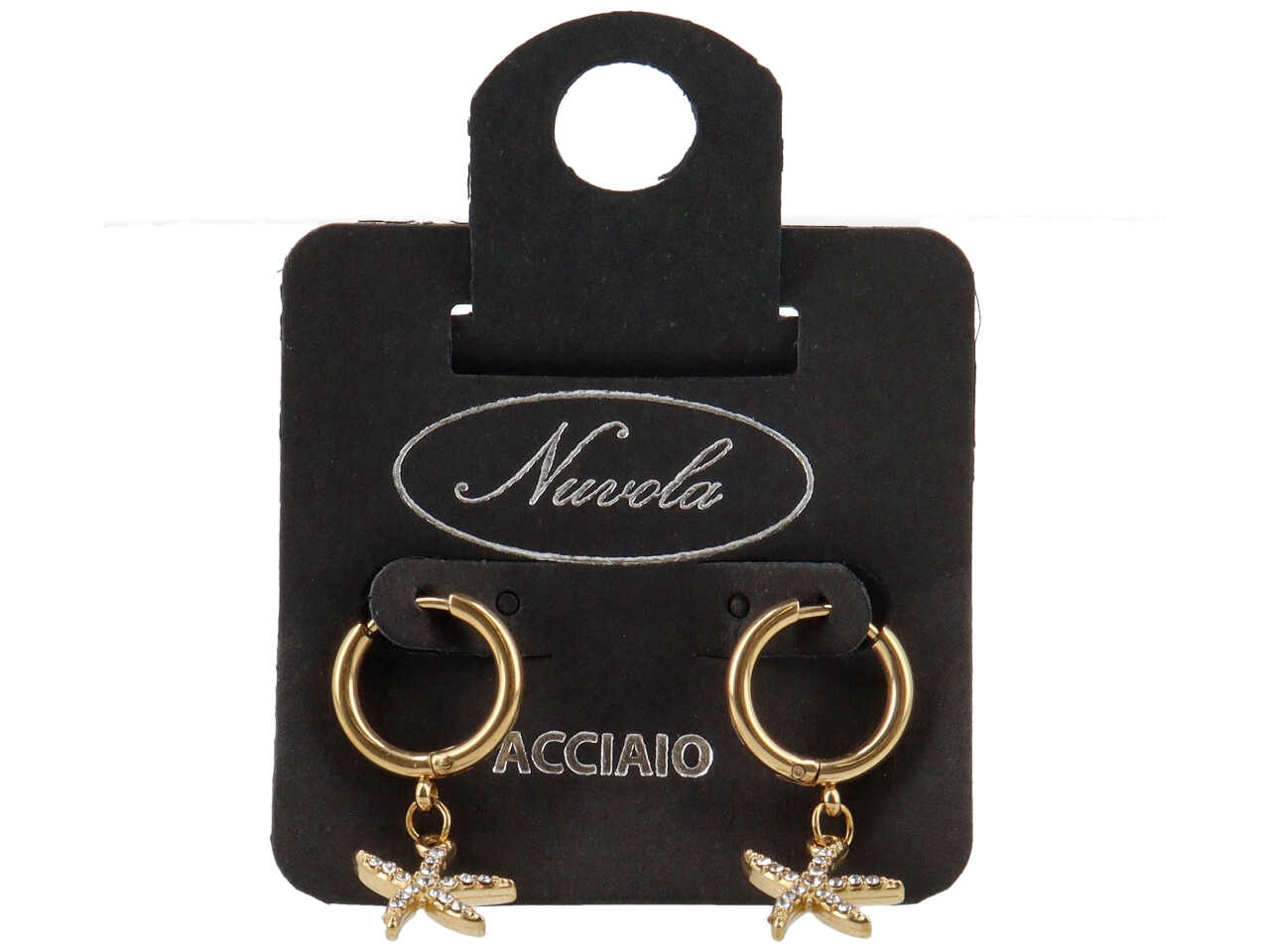 CERCHIETTO CON STELLA MARINA ZIRCONI ORO