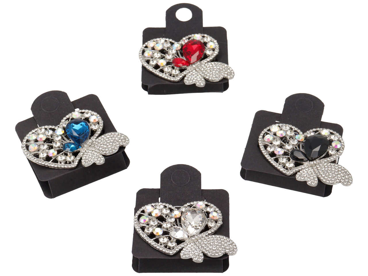 SPILLA FARFALLA STRASS