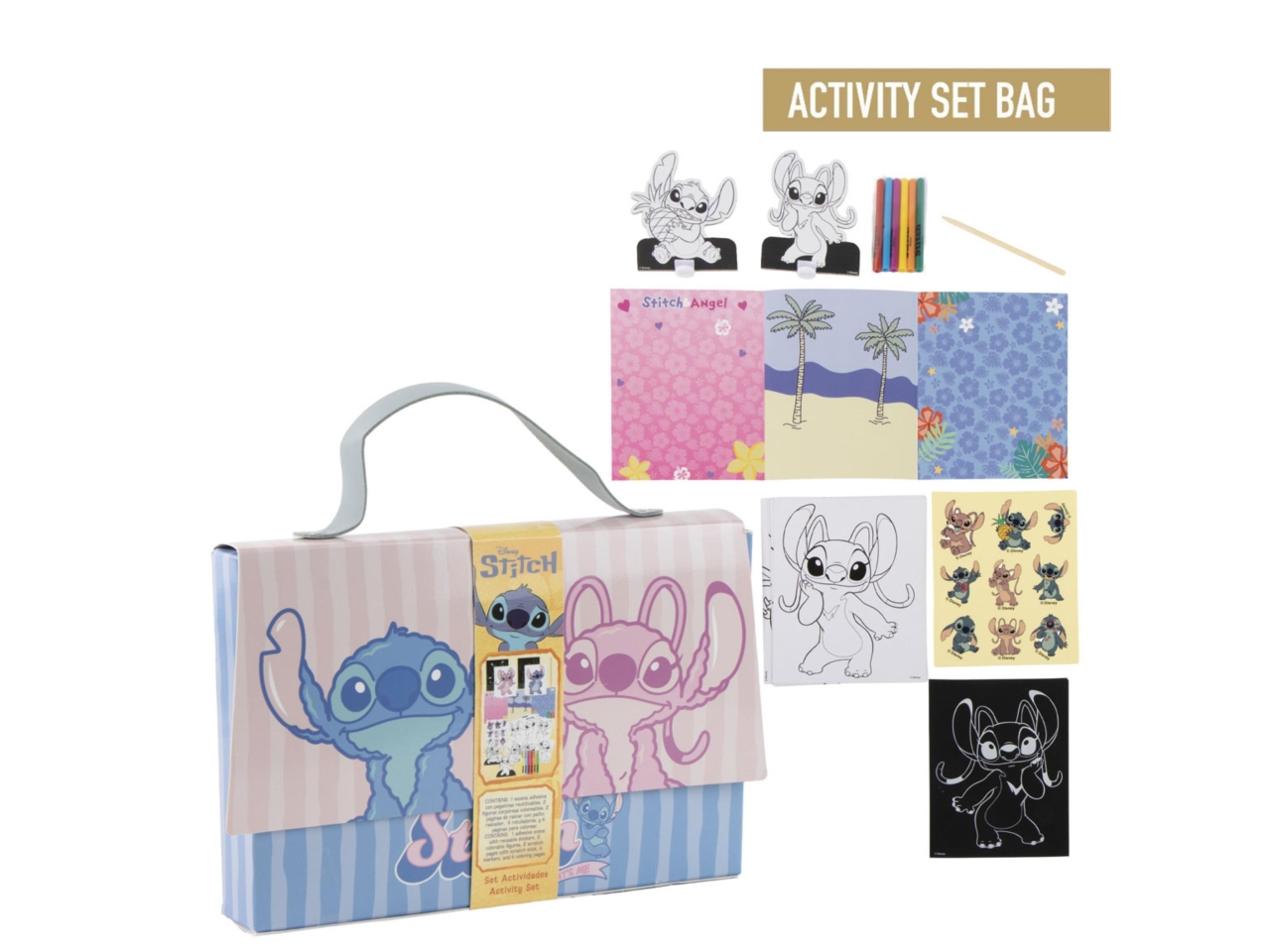 STITCH BORSA C/SET DA COLORARE 2700002333