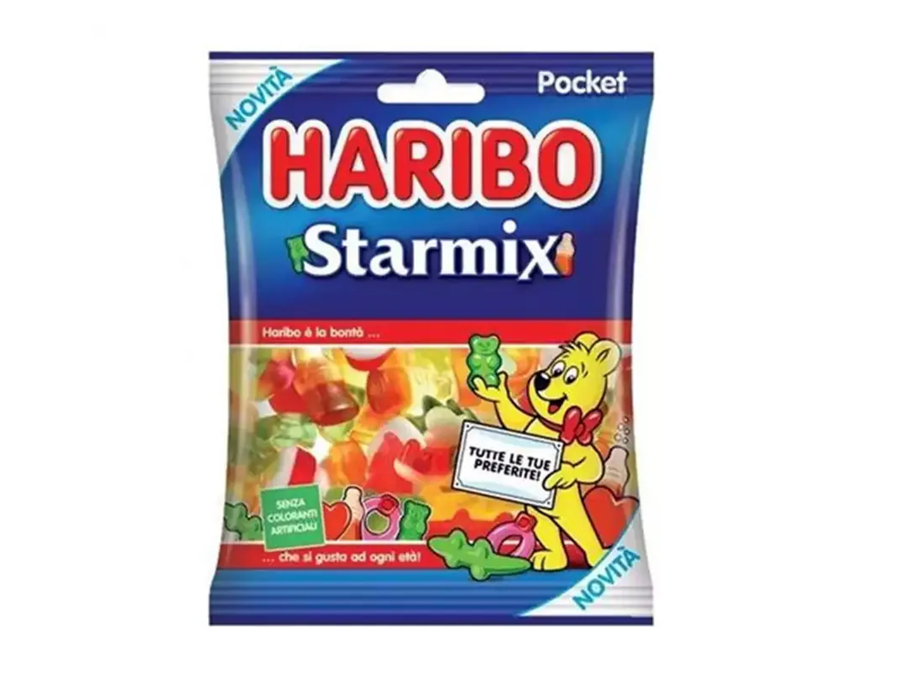 HARIBO CARAMELLE STARMIX 80GR 61525 HARIBO CARAMELLE STARMIX 80GR 61525