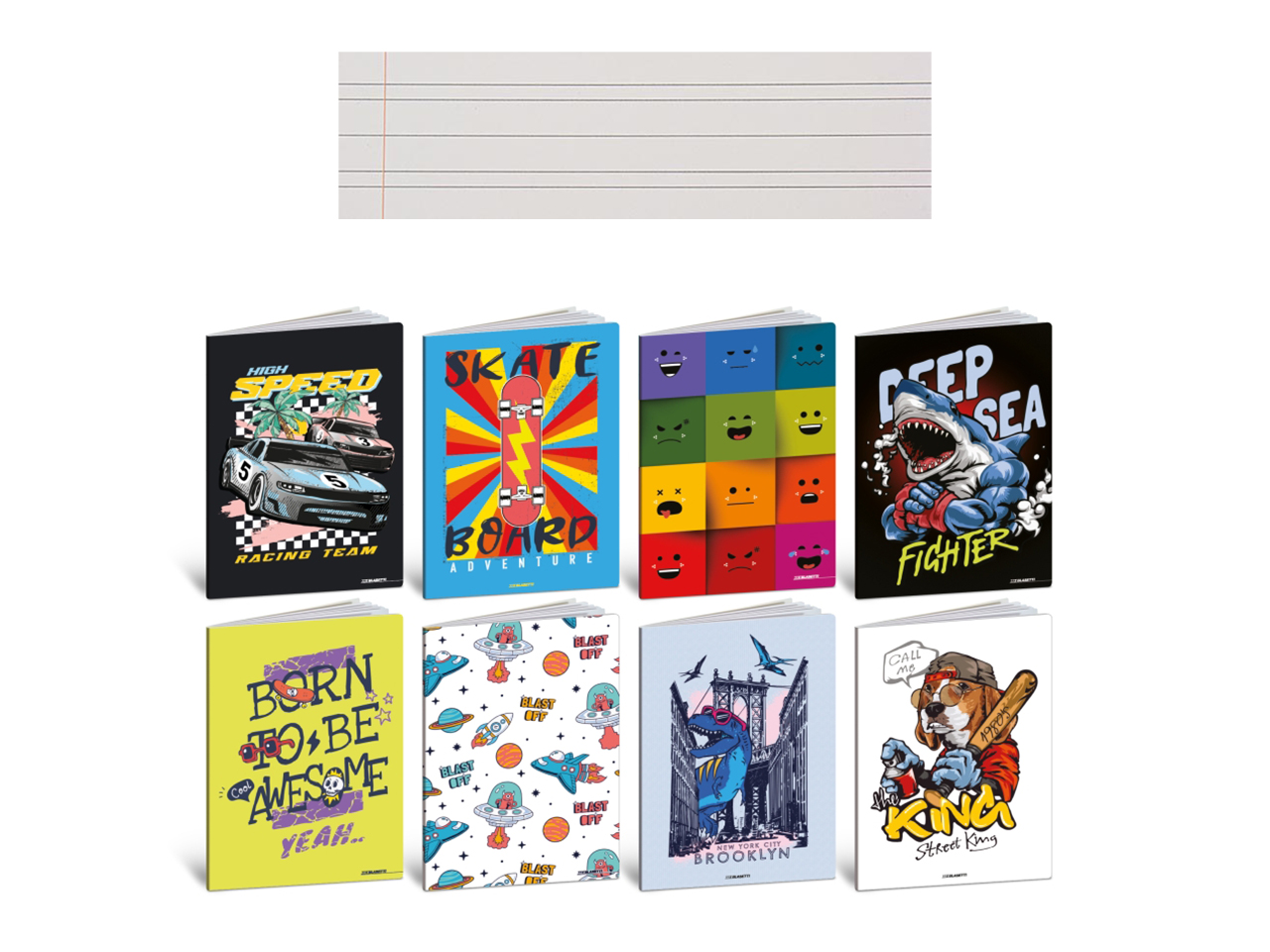 QUADERNO MAXI KID BOY 10PZ FG. 20+1 B9204 QUADERNO MAXI KID BOY 10PZ FG. 20+1 B9204