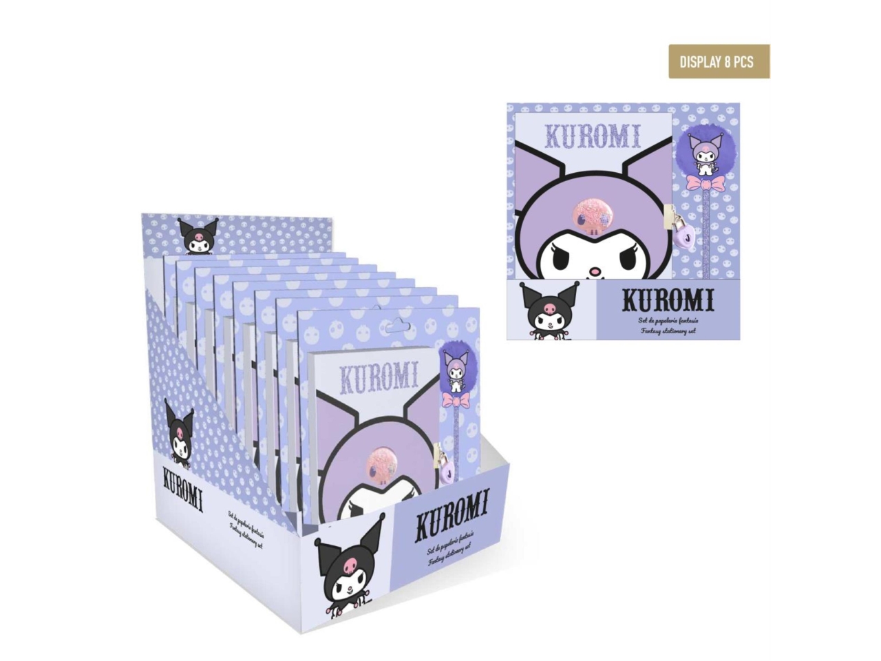 HELLO KITTY KUROMI AGENDA CON PENNA 2700002430 HELLO KITTY KUROMI AGENDA CON PENNA 2700002430