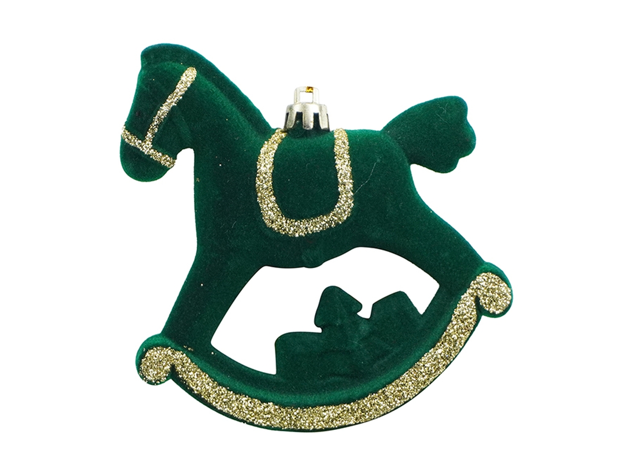 APPENDINO CAVALLO DONDOLO 10CM VELL.VERDE 6637135