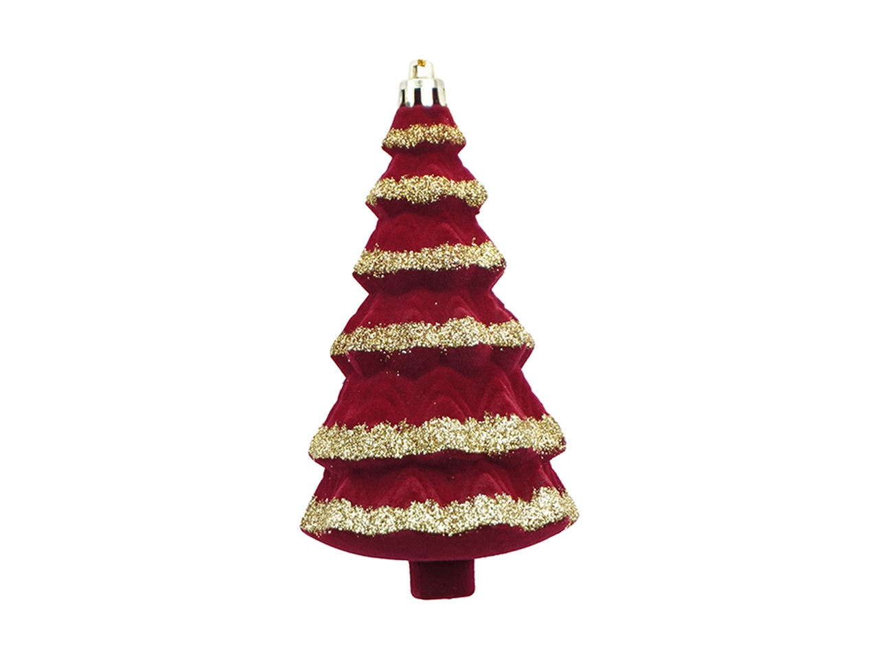 APPENDINO ALBERO 7X13CM VELLUTO BORDEAUX 6637154