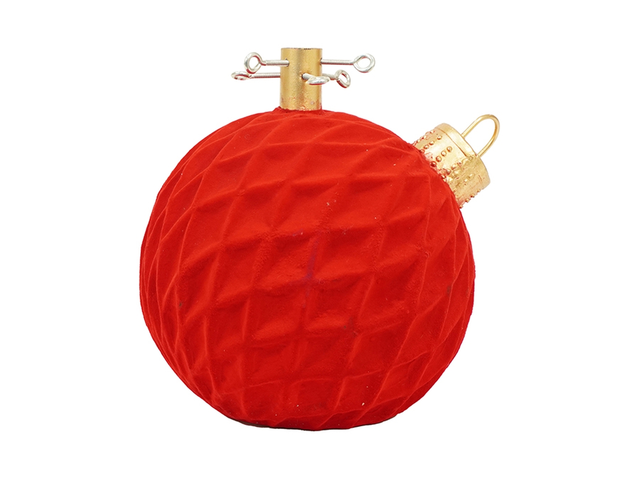 BASE ALBERO PALLA 44,5X40,5X46CM VELL.ROSSO6900664