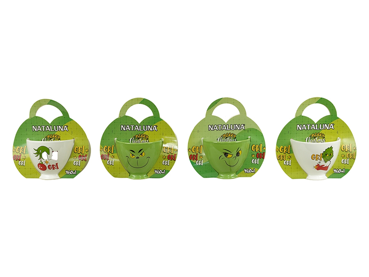 TAZZA GRI 440ML PORCELLANA VERDE 2ASS. 7248062 TAZZA GRI 440ML PORCELLANA VERDE 2ASS. 7248062