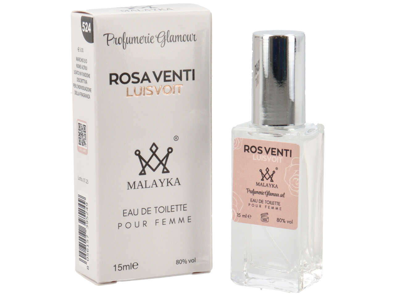 PROFUMO DONNA 15ML MALAYKA ROSE DES VENTS 524