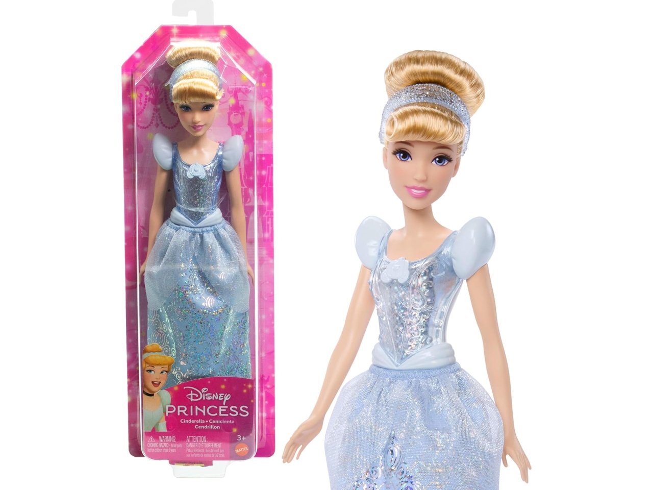 DISNEY PRINCESS BAMBOLA CENERENTOLA HLW06