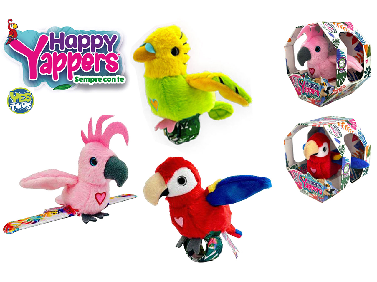 HAPPY COCORITO YAPPERS SERIE 2 3 ASS YES52498