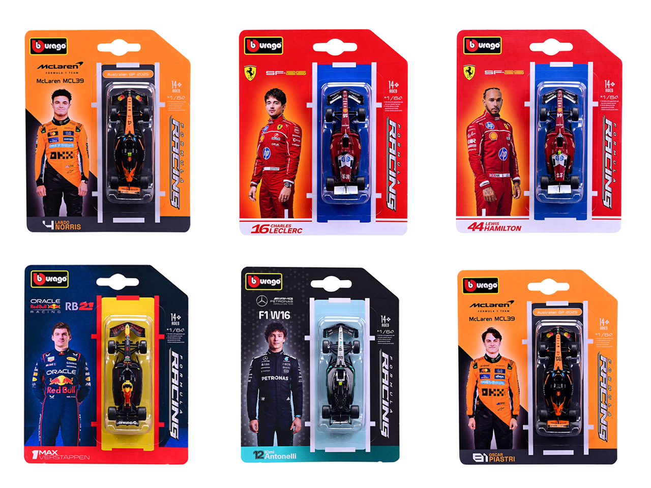 AUTO SLIM F1 2025 1:64 18-60166 AUTO SLIM F1 2025 1:64 18-60166